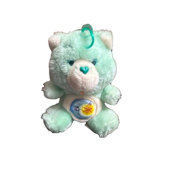 Vintage 1983 Kenner 7” Bedtime Bear Care Bear Plush Stuffed Animal - Picture 1 of 4